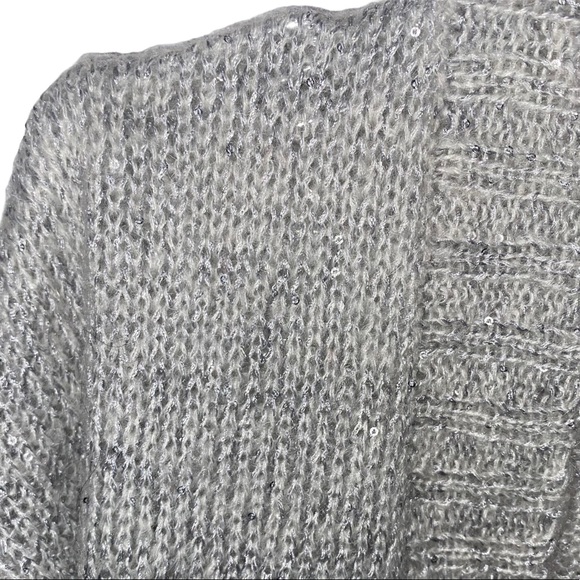 Victoria's Secret Knit Long Sleeve Sequin Open Front Cardigan Sweater Size S - Picture 3 of 3